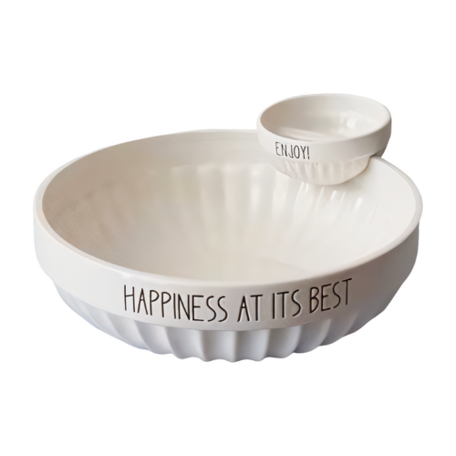 Chip And Dip Bowl - Happiness At Its Best