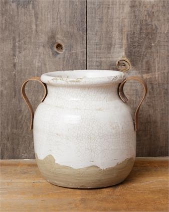 Earthenware Two Handled Vase